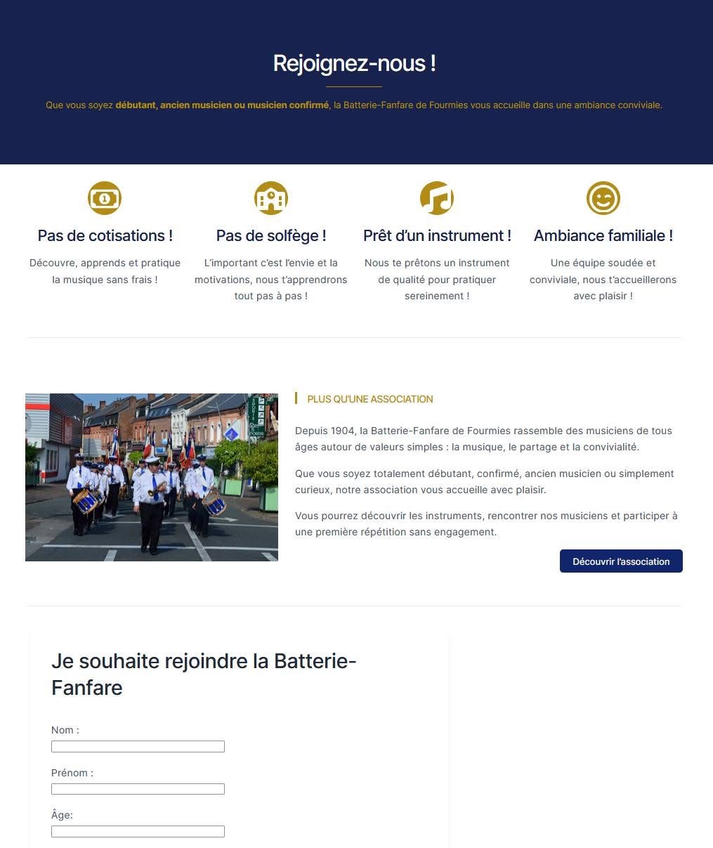 Notre formulaire d’inscription est maintenant disponible !